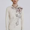 Men Jaded London T-Shirts | Sanctified Waffle Henley