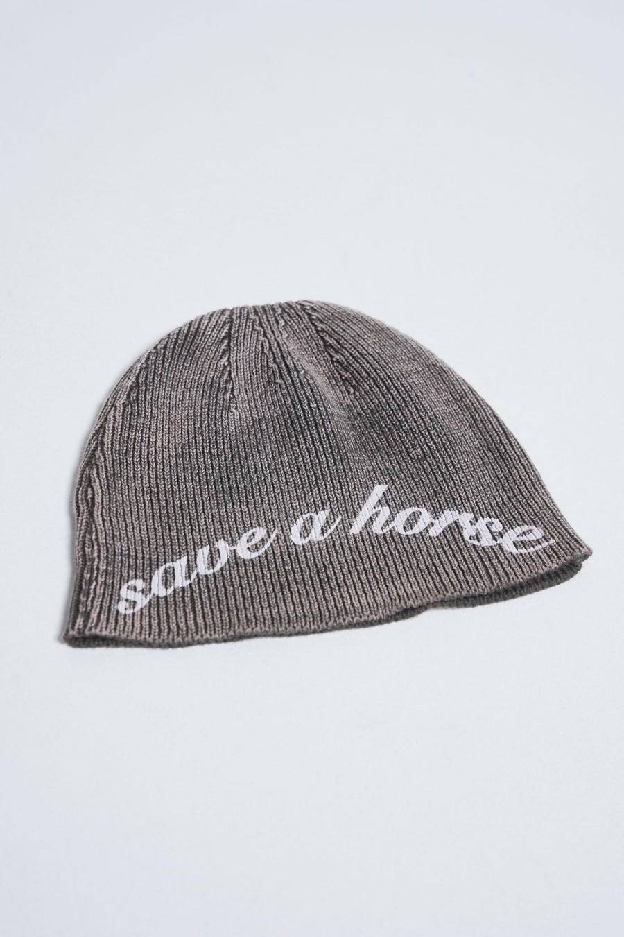 Women Jaded London Knitwear | Save A Horse Knitted Beanie Hat