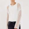 Men Jaded London | White Labyrinth Jumper