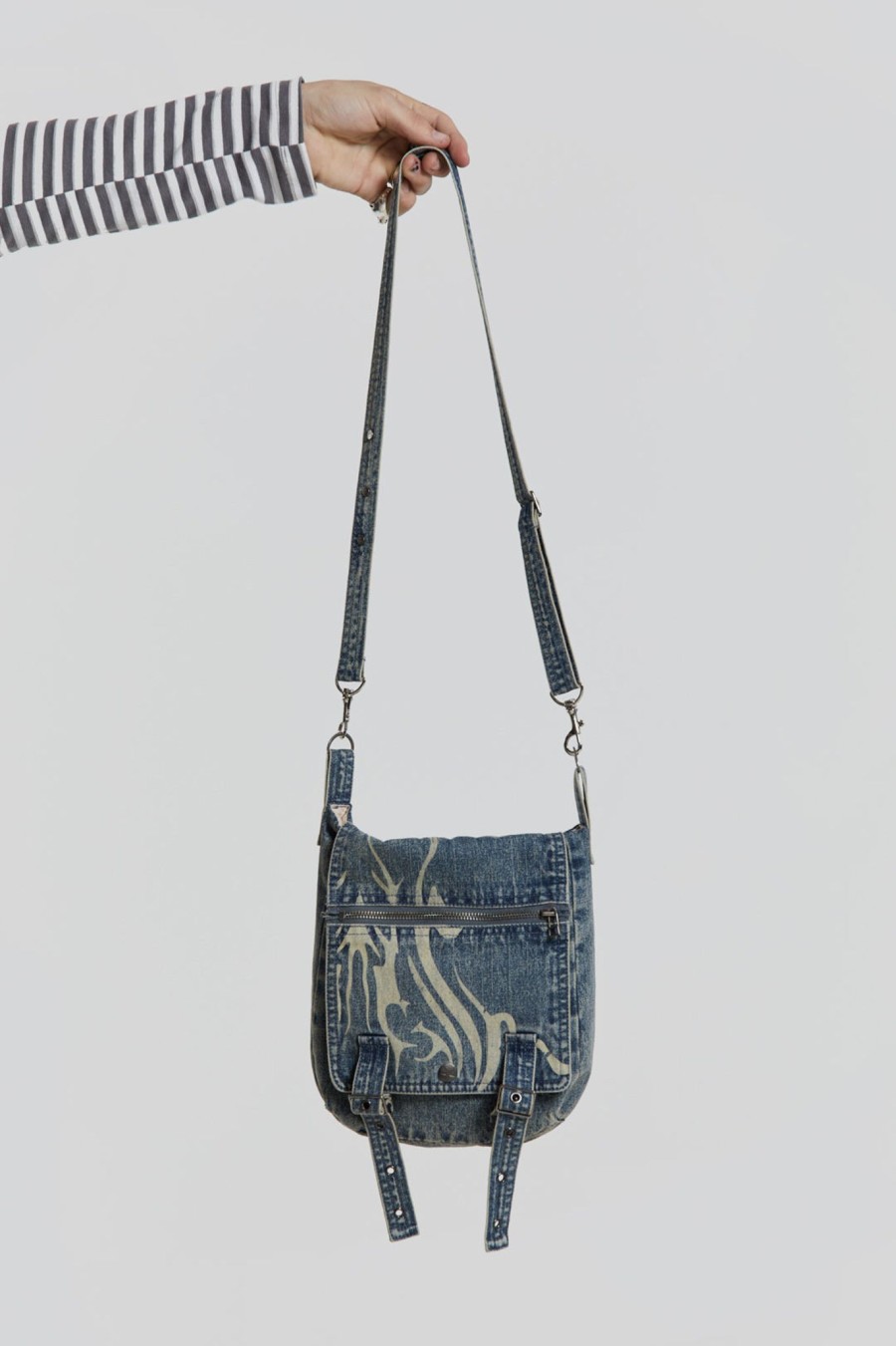 Men Jaded London | Burnout Cross Body Bag