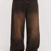 Women Jaded London Colossus Jeans | Vintage Brown Colossus Fit Jeans