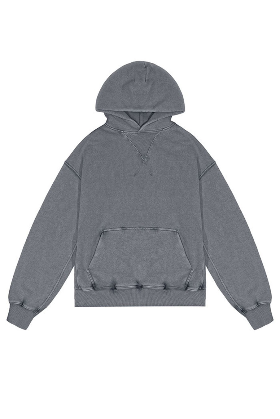 Women Jaded London Hoodies & Sweatshirts | Ntrls Chrome Grey Oversized Hoodie