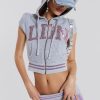 Women Jaded London Hoodies & Sweatshirts | Landmark Sequin Zip Up