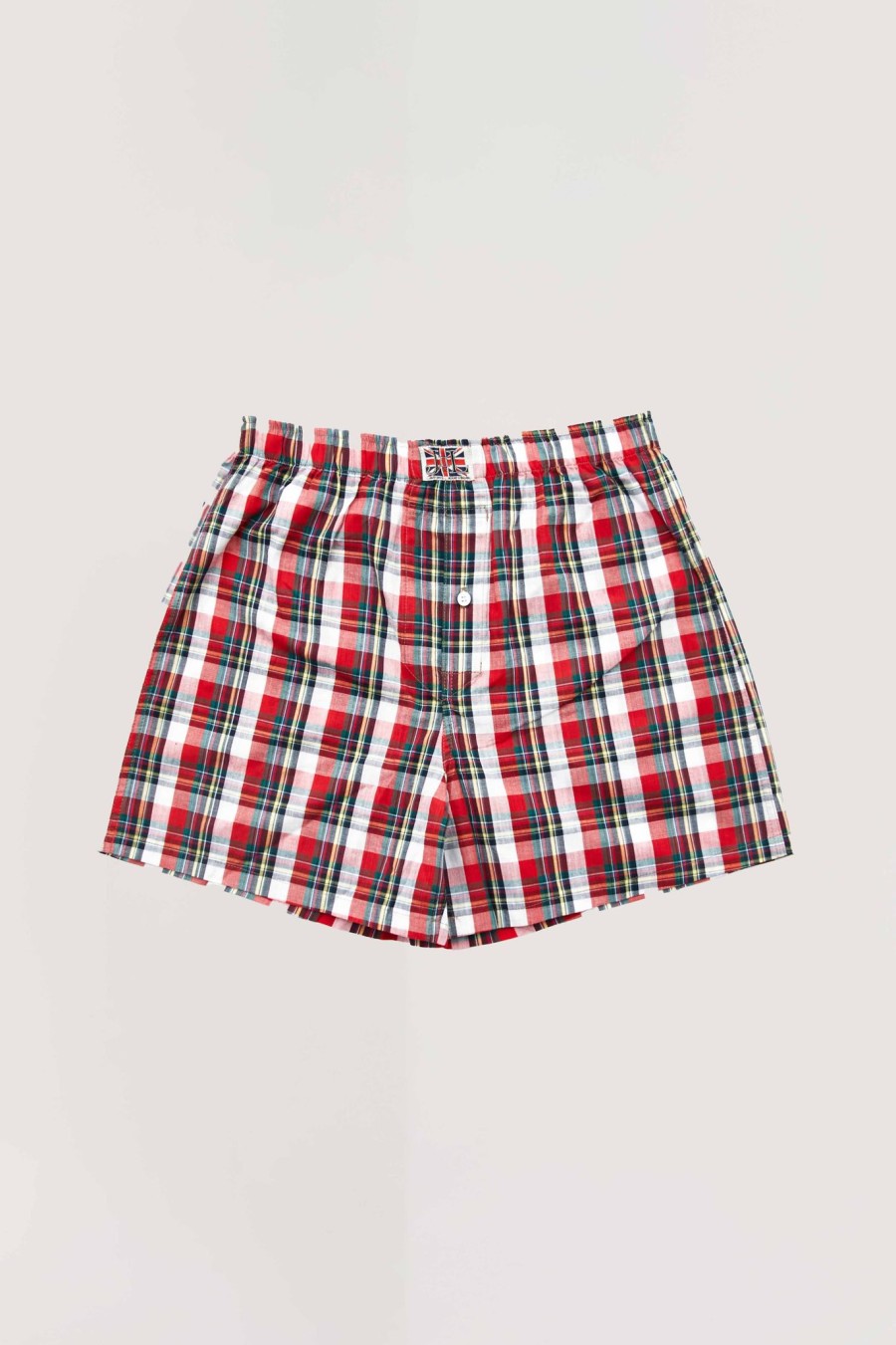 Men Jaded London Shorts & Jorts | Multi Tartan Boxer Short