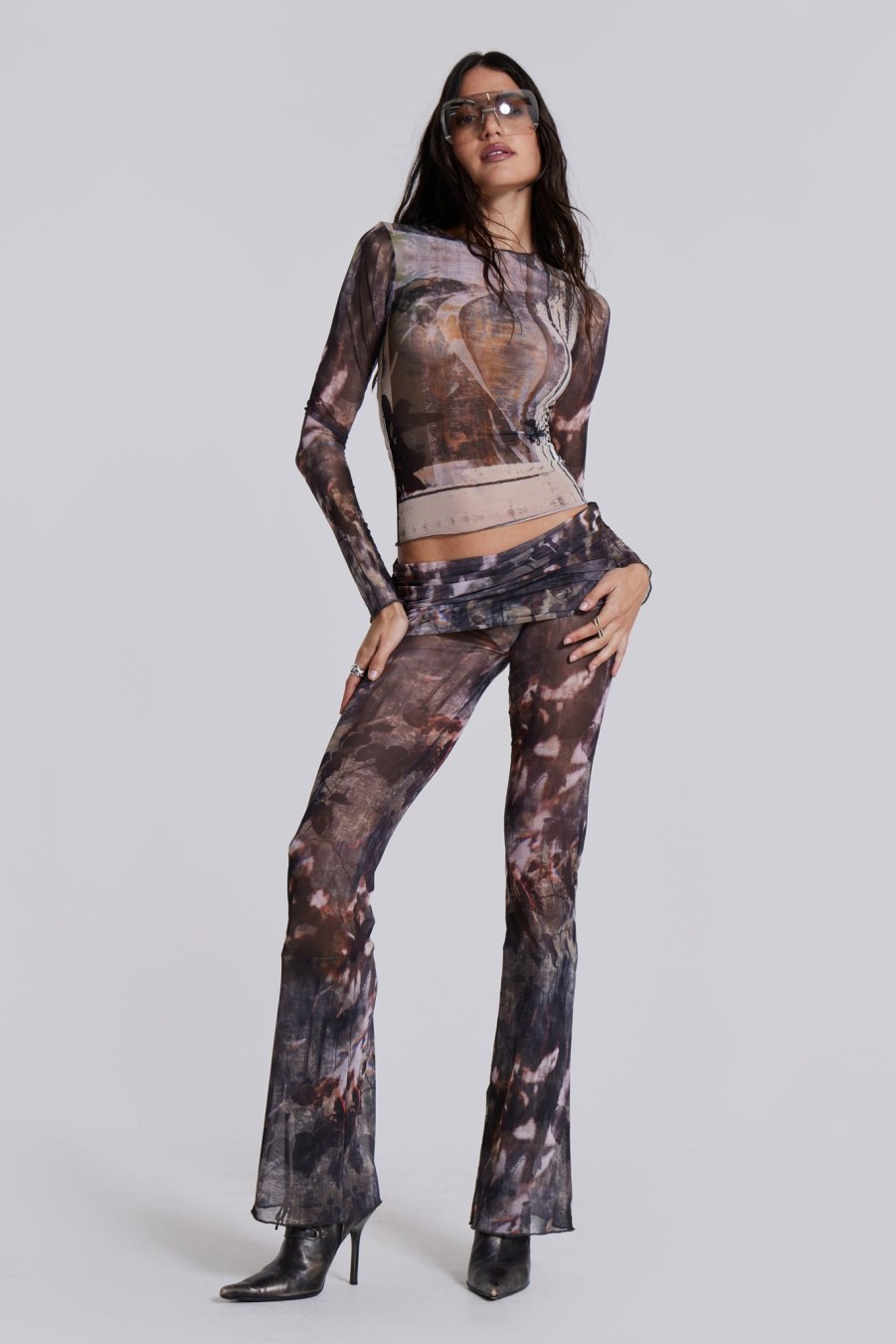 Women Jaded London | Morgana Mesh Trousers