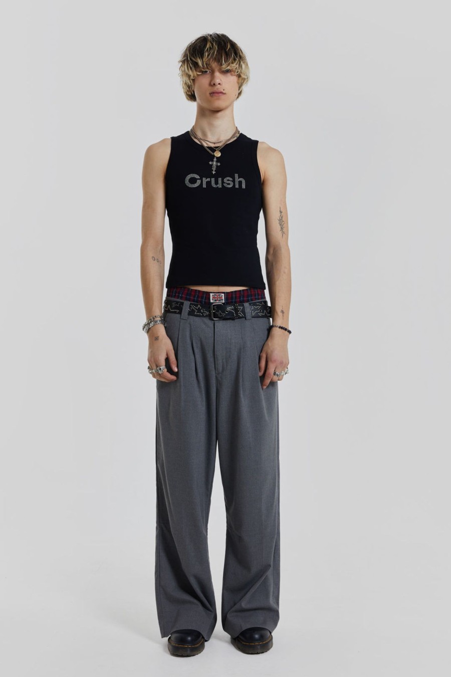 Men Jaded London Vests | Crush Vest