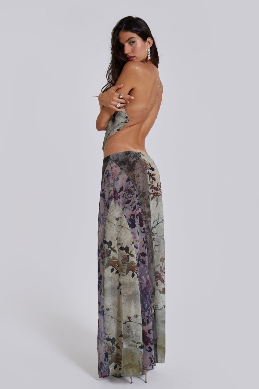 Women Jaded London | Asteria Panelled Maxi Skirt