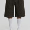 Men Jaded London Shorts & Jorts | Charcoal Check Fairway Shorts