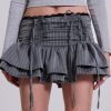 Women Jaded London Mini Skirts | Thursday Pinstripe Mini Skirt