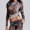 Women Jaded London | Morgana Mesh Top