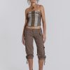 Women Jaded London Trousers & Pants | Instinct Capri Cropped Cargo Shorts