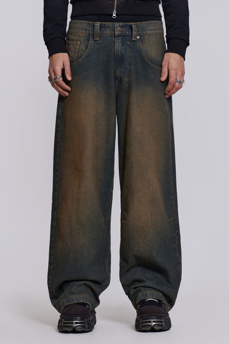 Women Jaded London Colossus Jeans | Sand Tint Colossus Jeans