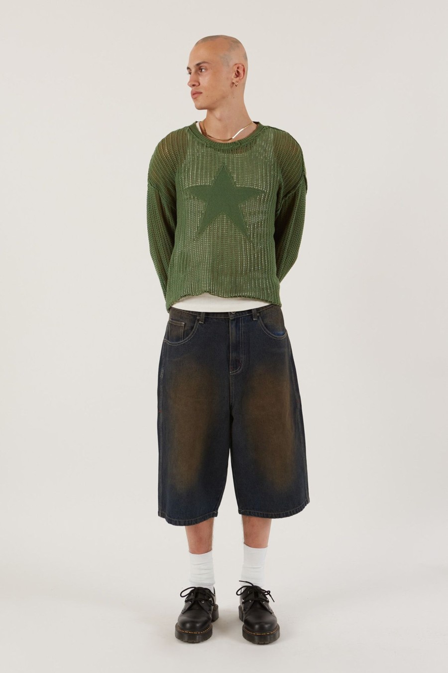 Men Jaded London | Green Nebula Jumper