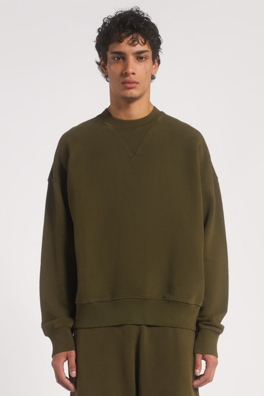 Men Jaded London | Ntrls Moss Crew Neck Sweatshirt