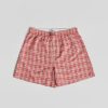 Men Jaded London Shorts & Jorts | Red Check Boxer