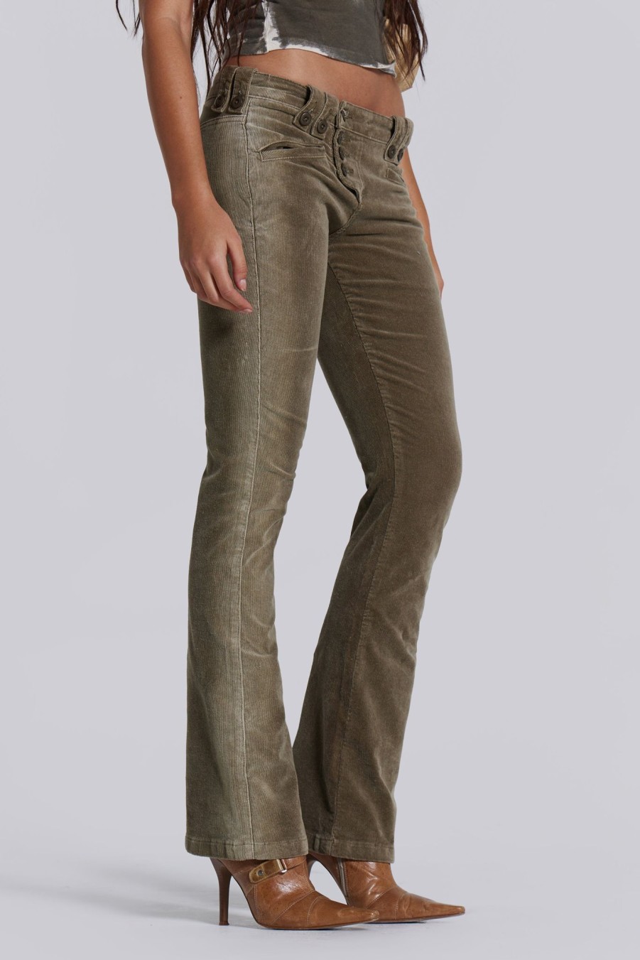 Women Jaded London Trousers & Pants | Dust Cord Trousers