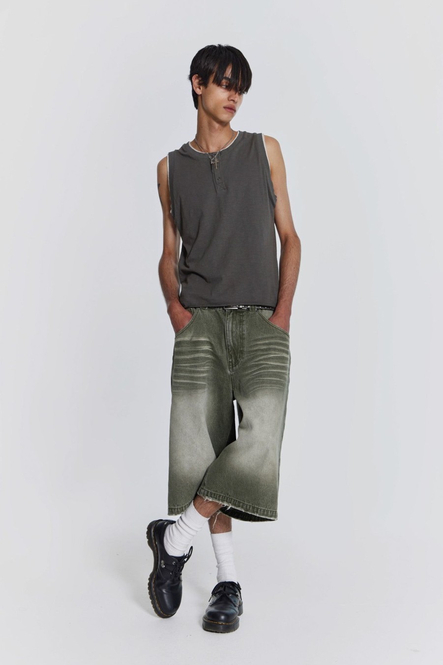 Men Jaded London Vests | Troupe Layered Tank