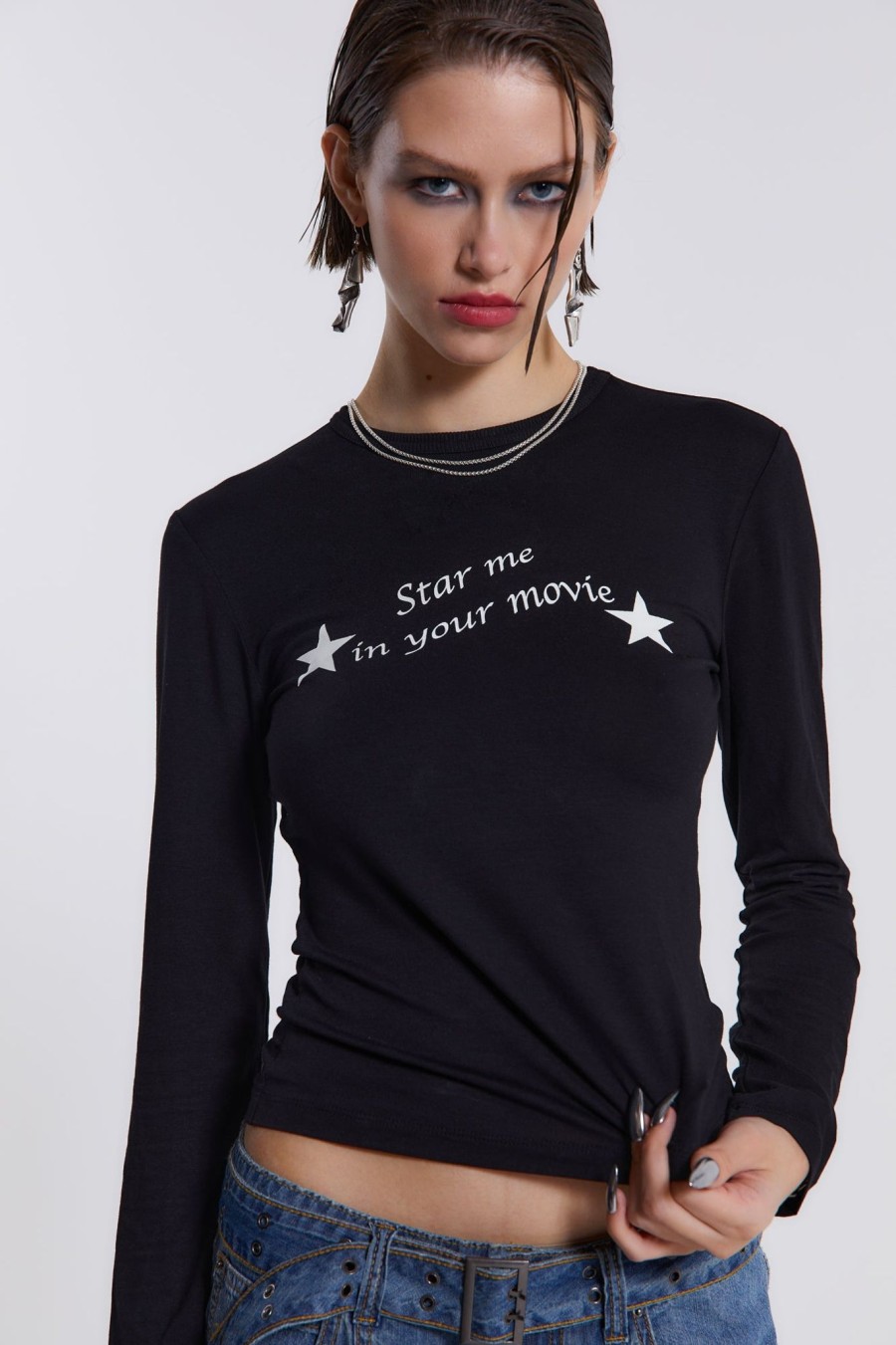 Women Jaded London Long Sleeve Tops | Movie Star Long Sleeve Top