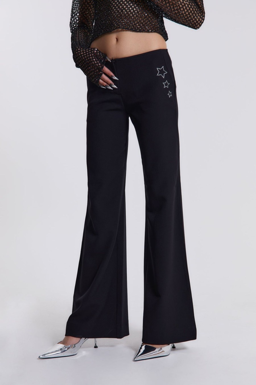 Women Jaded London Trousers & Pants | Anais Low Waist Trousers