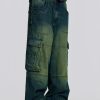 Women Jaded London Colossus Jeans | Sandblast Monster Cargo Jeans