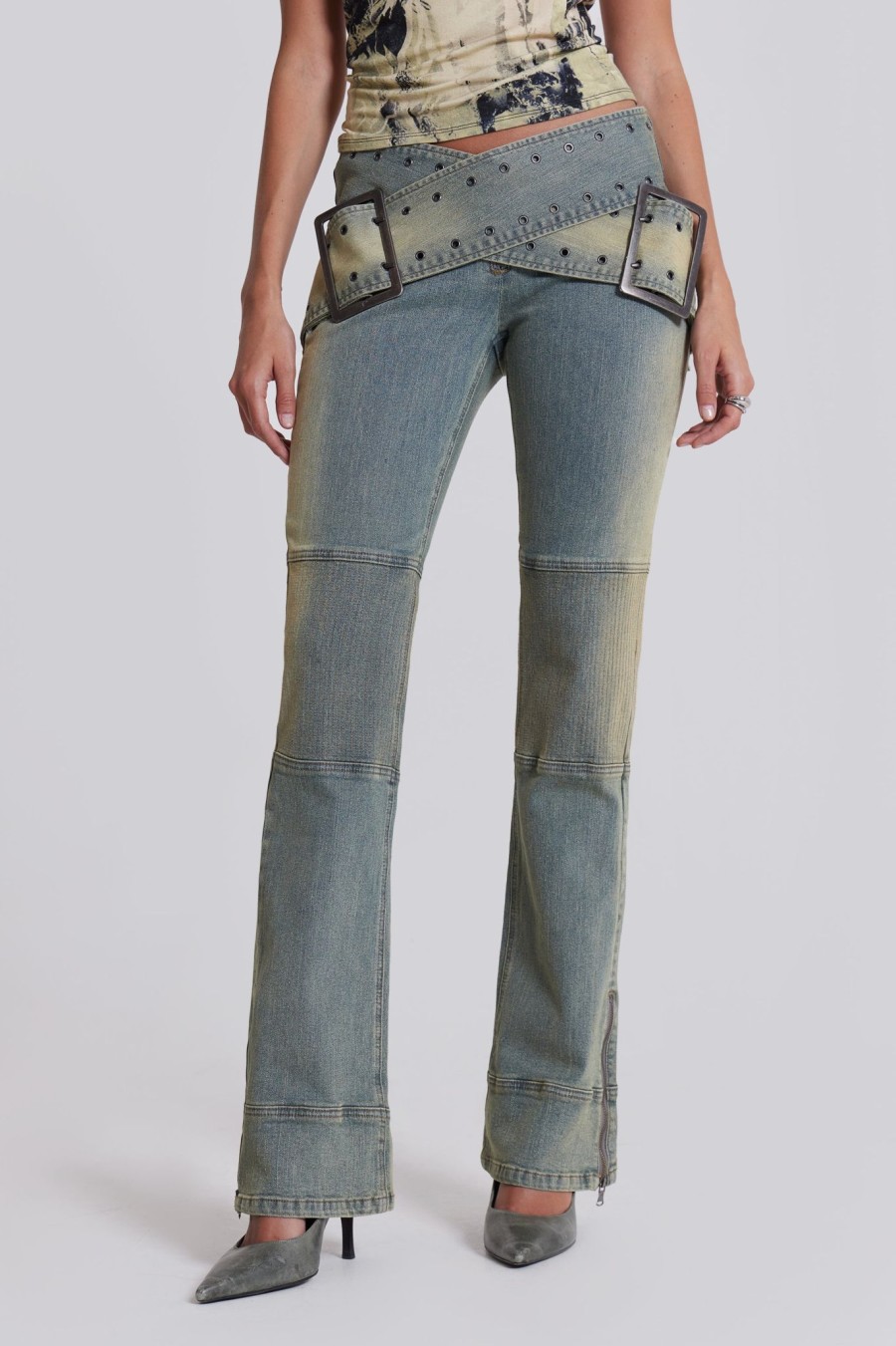 Women Jaded London Jeans | Assassin Light Denim Jeans