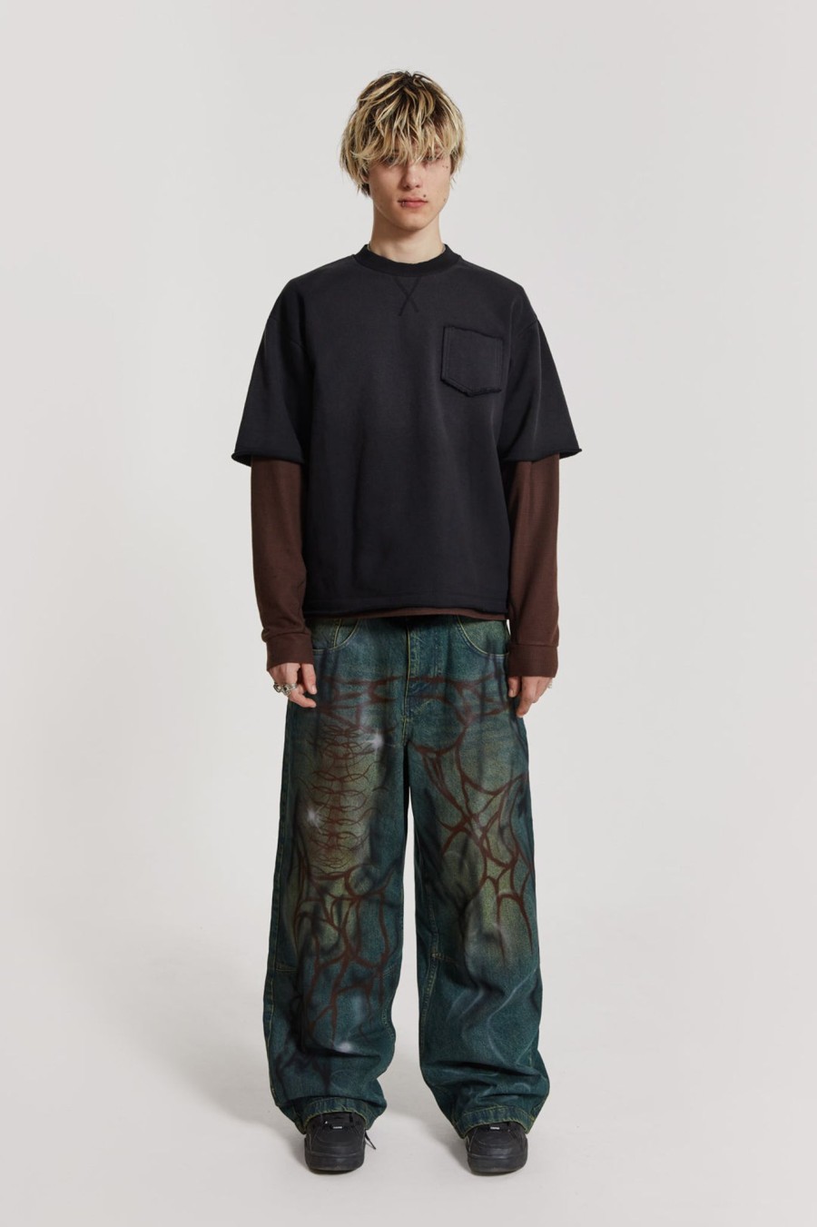 Men Jaded London Baggy Jeans | Through The Trees Baggy Jeans