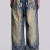 Women Jaded London Colossus Jeans | Blue Ethereal Colossus Jeans