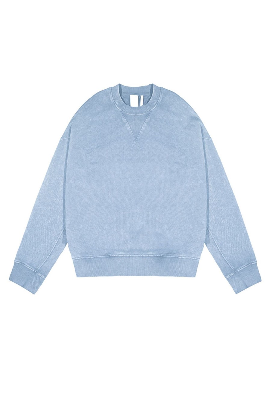 Women Jaded London | Ntrls Powder Blue Crew Neck Sweatshirt