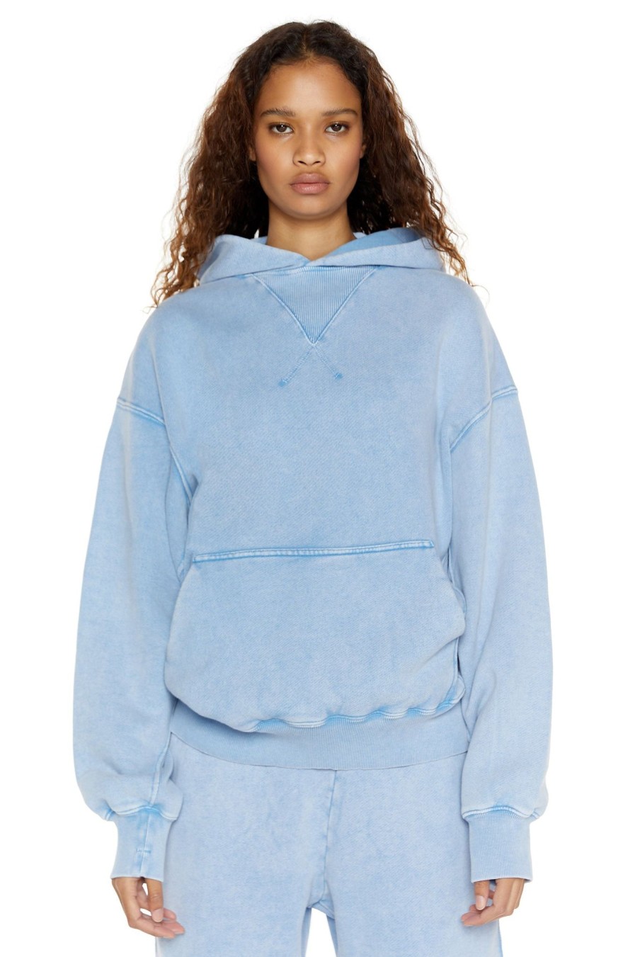 Women Jaded London | Ntrls Powder Blue Oversized Hoodie