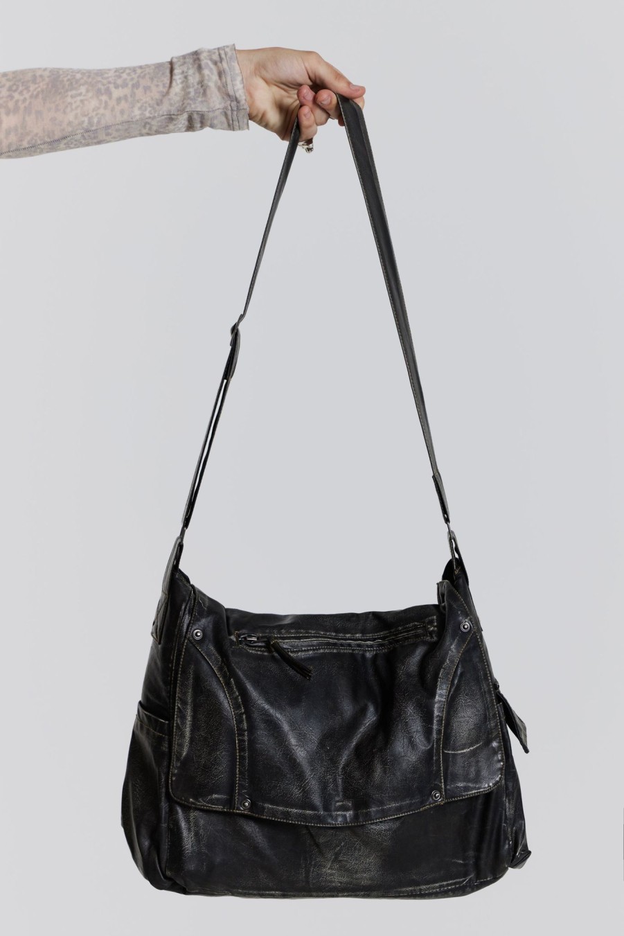 Men Jaded London | Ash Messenger Bag