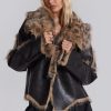 Women Jaded London | Seone Faux Fur Jacket