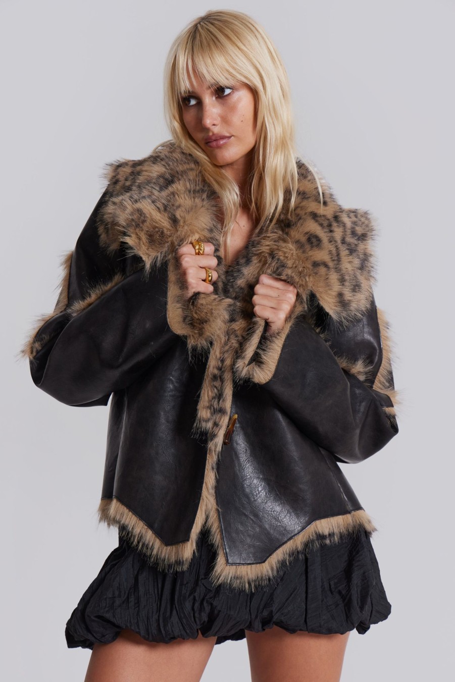 Women Jaded London | Seone Faux Fur Jacket