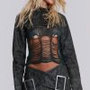 Women Jaded London | Assassin Ultra Cropped Jacket