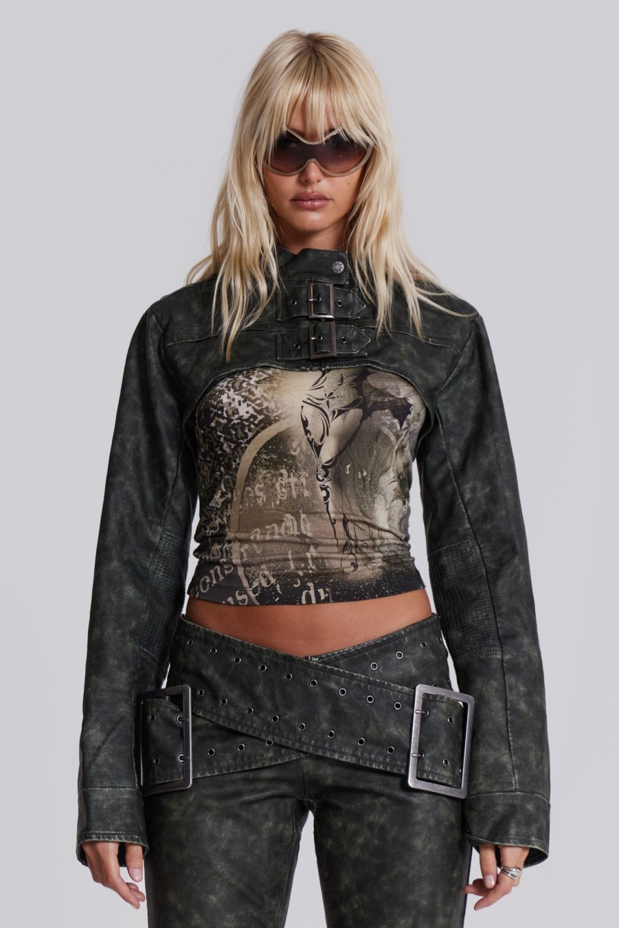 Women Jaded London | Assassin Ultra Cropped Jacket