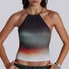 Women Jaded London Knitwear | Kira Halter Top