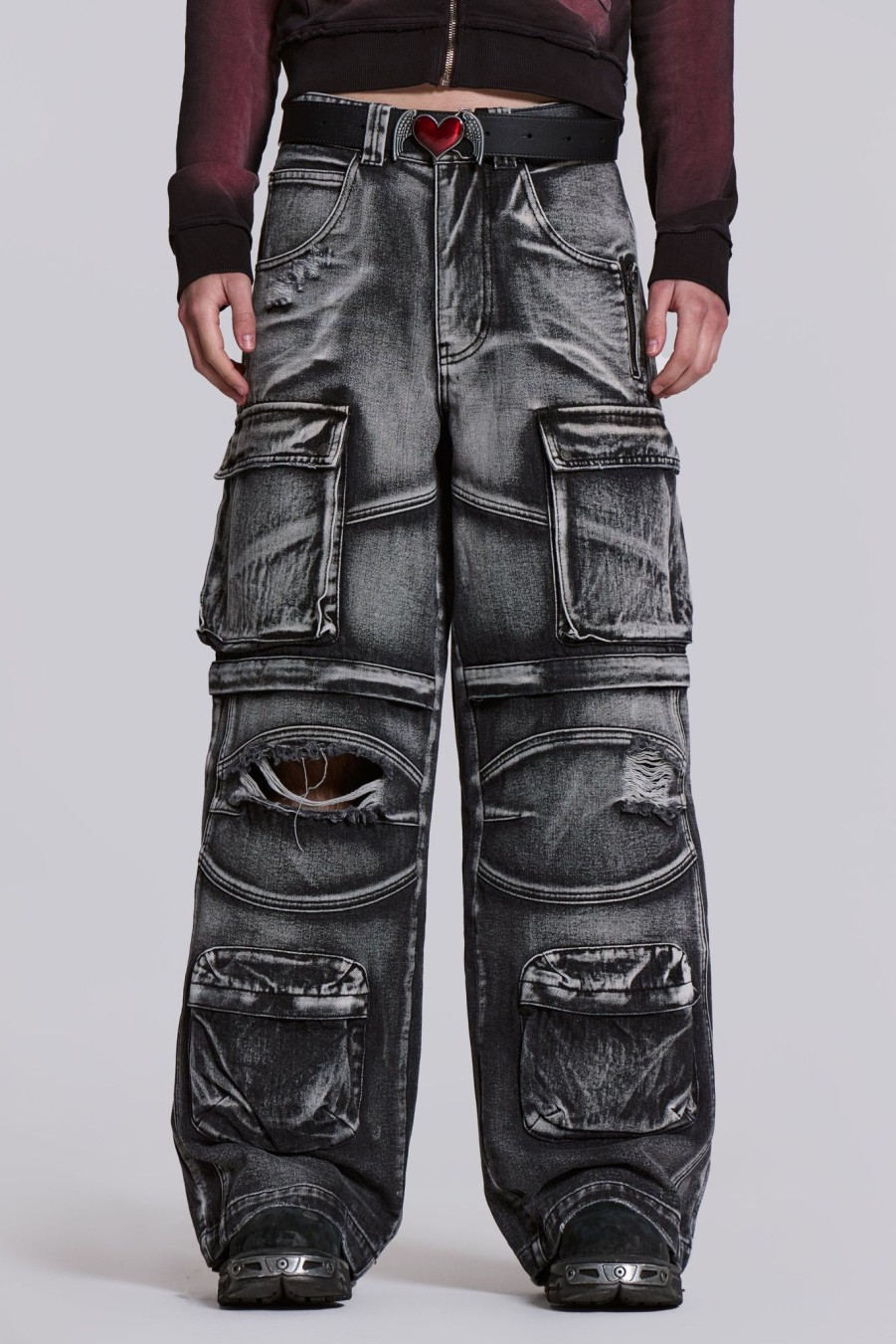 Men Jaded London Baggy Jeans | Apex Denim Cargos