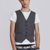 Men Jaded London | Corey Pinstripe Waistcoat