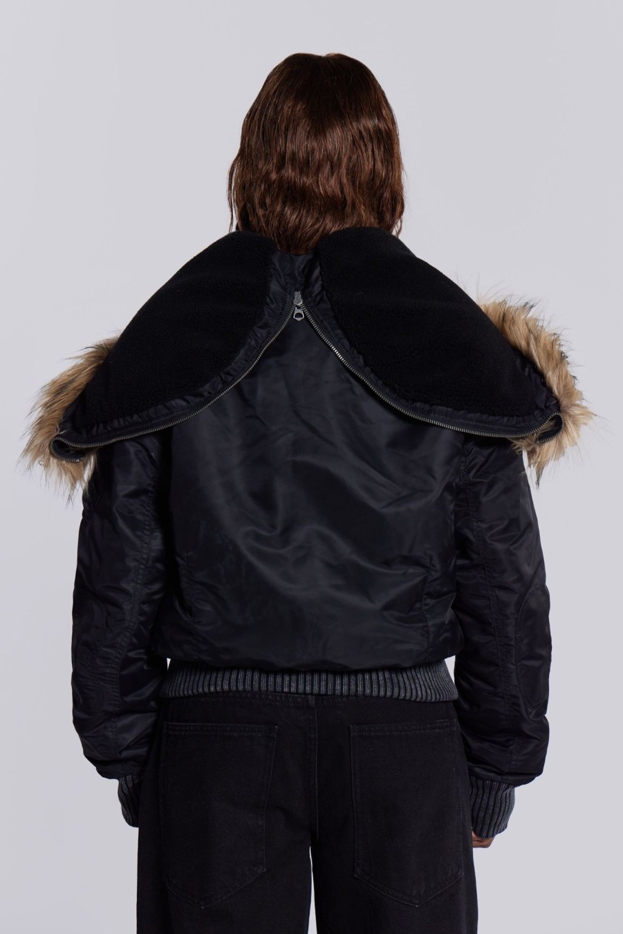 Women Jaded London | Black Jet Jacket