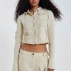 Women Jaded London | Santal Linen Cargo Shirt